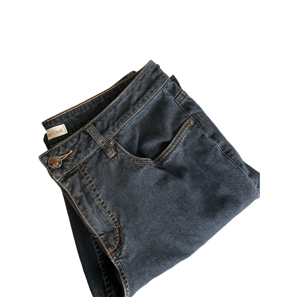 Coldwater Creek Bootcut Jeans Womens Size 10 Blue Dark Wash Denim Boot